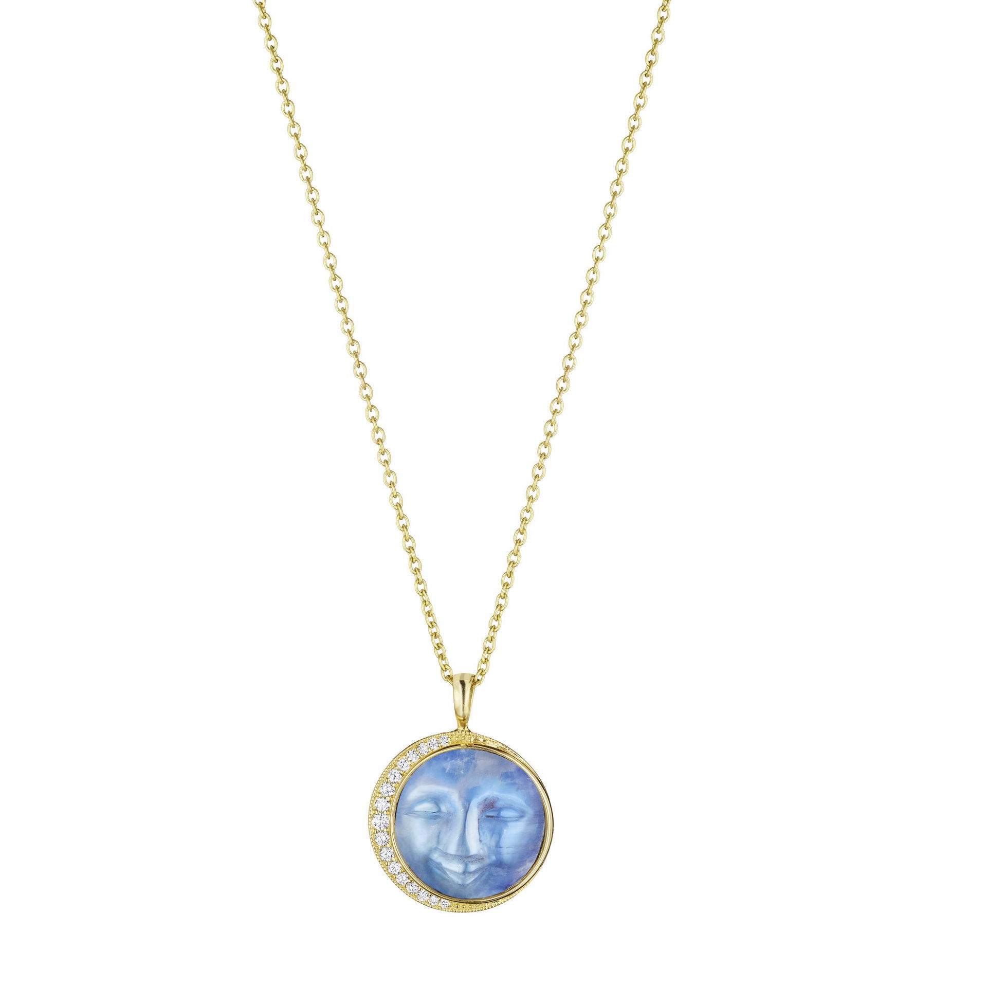 MAN In The MOON ネックレス★Luxdivine #1058 MAN IN THE MOON NECKLACE /// Wood — Lux Divine
